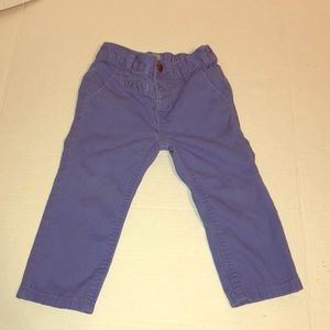 Baby Gap periwinkle blue khaki type pants 18-24mth